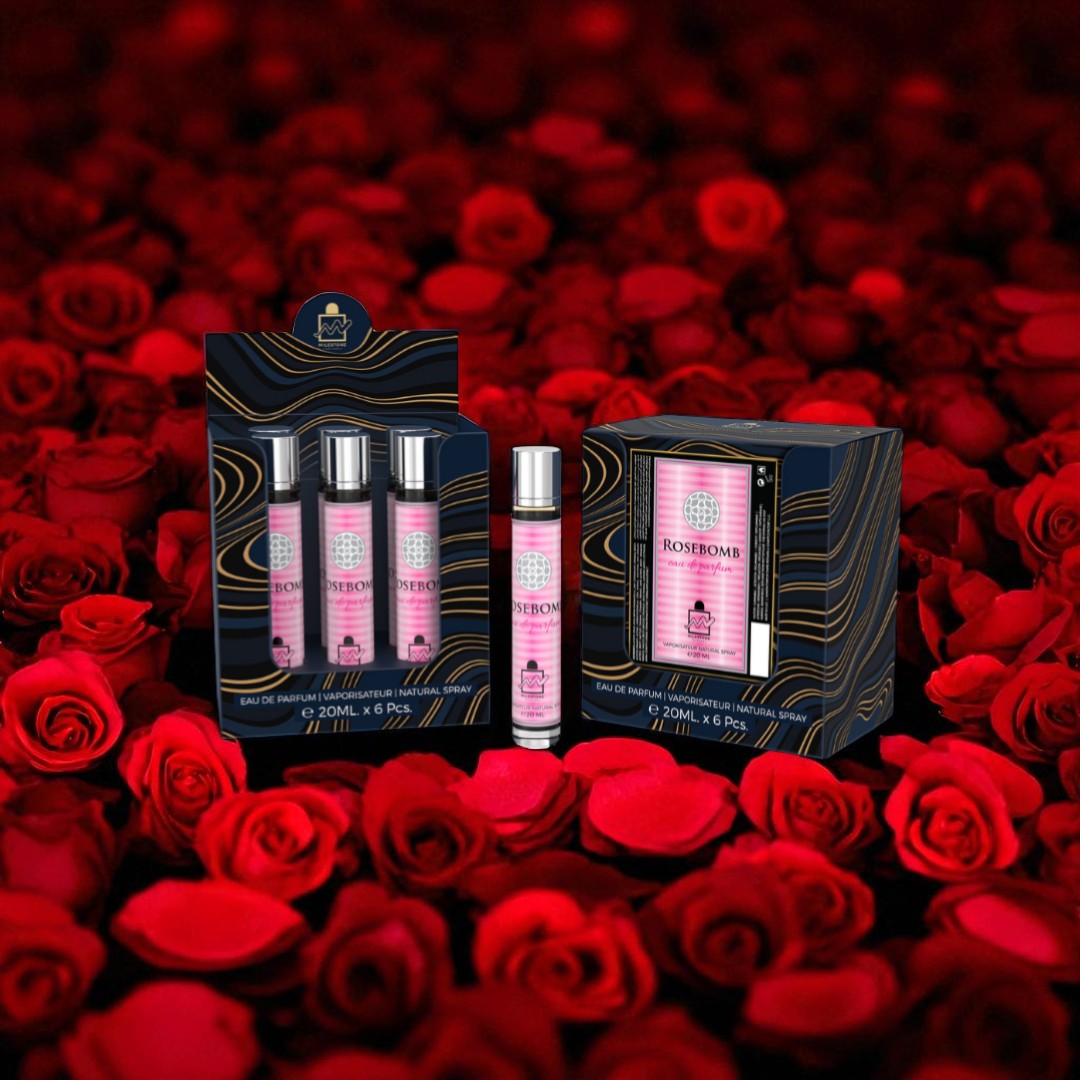 Milestone Rosebomb  – Portable Travel Mini Floral Perfume 20ML