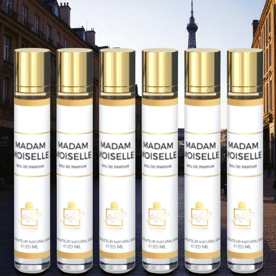 Milestone Madam Moiselle – Portable Travel Mini Floral Perfume 20ML