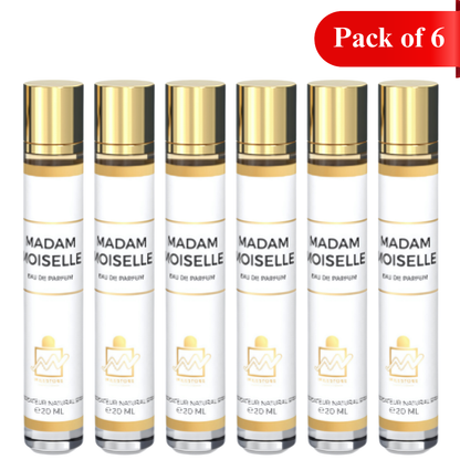 Milestone Madam Moiselle – Portable Travel Mini Floral Perfume 20ML