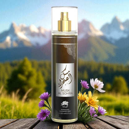 Al Fares Musk Al Sohra Body Mist 250ML 3 Pack
