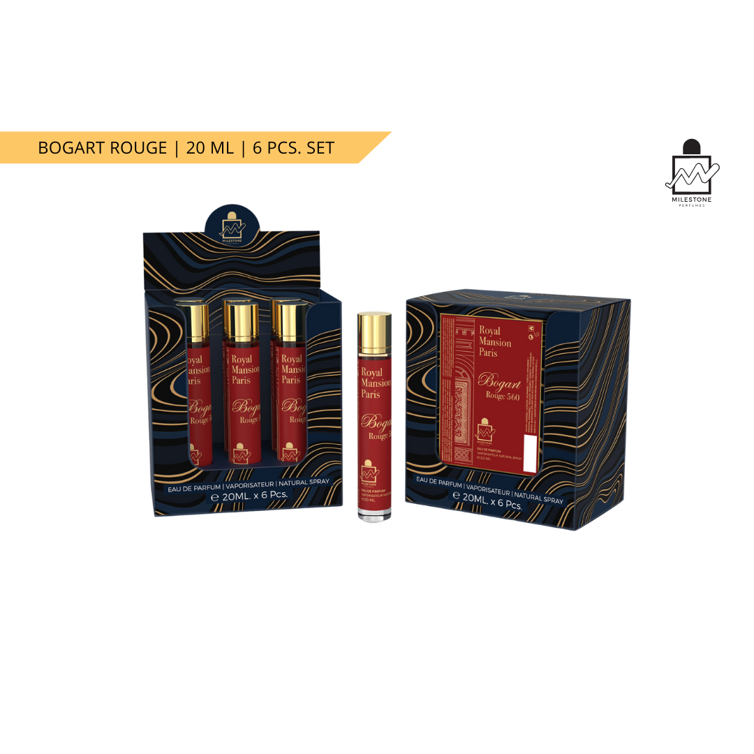 Milestone Bogart Rouge – Portable Travel Mini Oriental Perfume 20ML