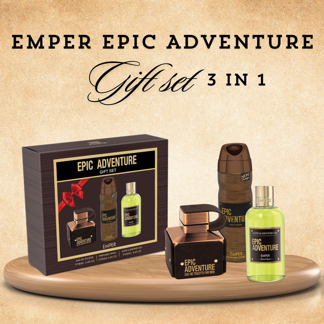 EMPER EPIC ADVENTURE 3 IN 1 GIFT SET