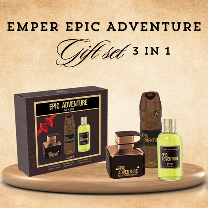 EMPER EPIC ADVENTURE 3 IN 1 GIFT SET