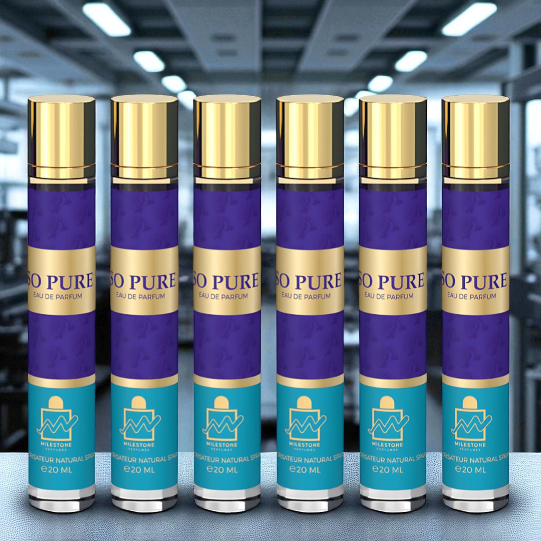 Milestone So Pure – Portable Travel Mini Citrus Perfume 20ML