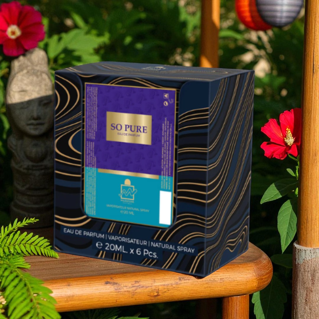 Milestone So Pure Eau De Parfum 5x 20ml Plus 1 Free Tester