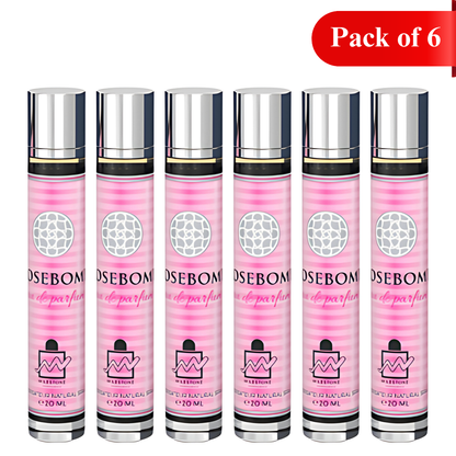 Milestone Rosebomb  – Portable Travel Mini Floral Perfume 20ML