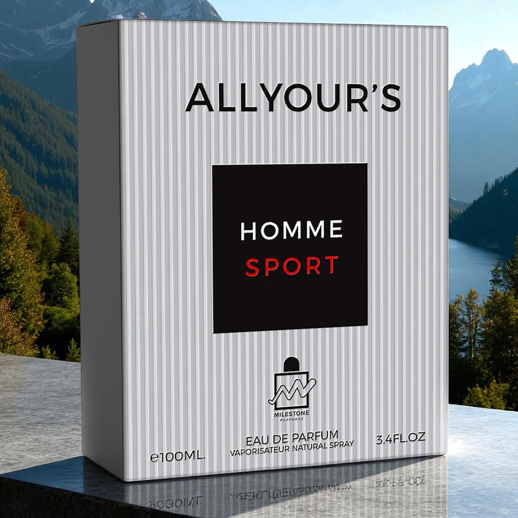 MILESTONE All Yours Homme Sport (Pour Homme) 100ML EDP