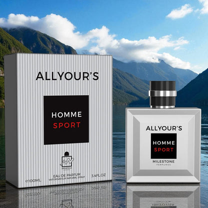 MILESTONE All Yours Homme Sport (Pour Homme) 100ML EDP