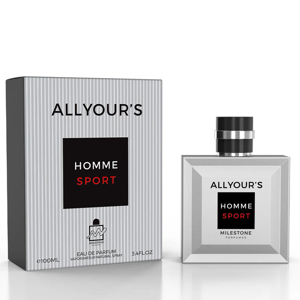 MILESTONE All Yours Homme Sport (Pour Homme) 100ML EDP