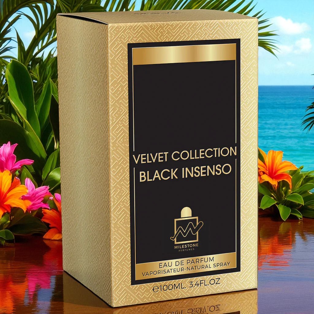 MILESTONE Velvet Collection Black Insenso (Unisex) 100ML EDP