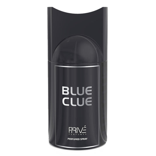 PRIVE BLUE CLUE Perfume Deodorant 250ML – 6 Pack