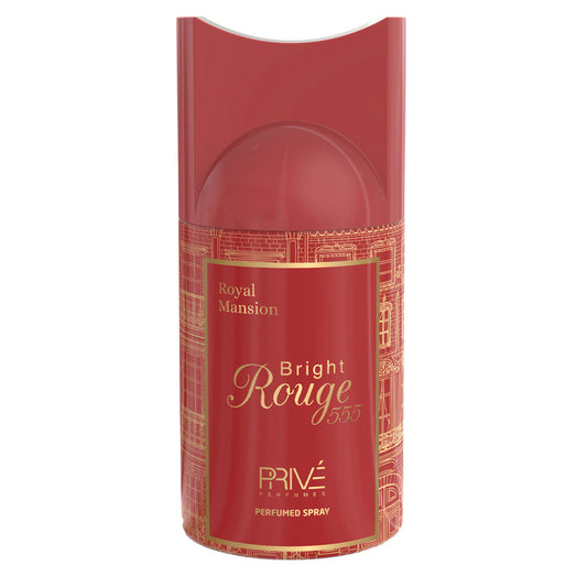 PRIVE  Perfume Bright Rouge 555 Deodorant 250ml