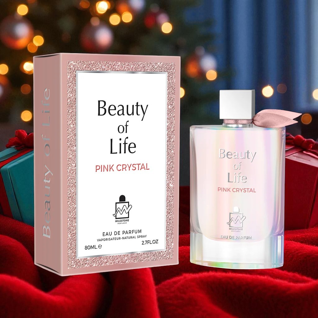 MILESTONE Beauty of Life Pink Crystal (Pour Femme) 80ML