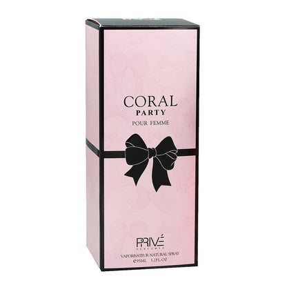 PRIVE Coral Party (Pour Femme)  95ML