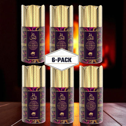 AL FARES Dala Al Banat Perfume Deodorant 250ml 6x PACK