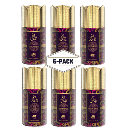 AL FARES Dala Al Banat Perfume Deodorant 250ml 6x PACK