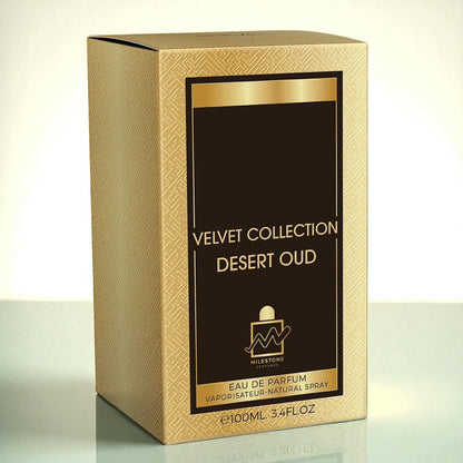 MILESTONE Velvet Collection Desert Oud (Unisex) 100ML EDP