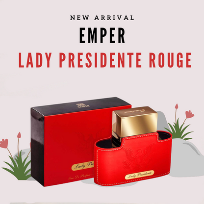 Lady Presidente Rouge Pour Femme Eau De Parfum 80ml