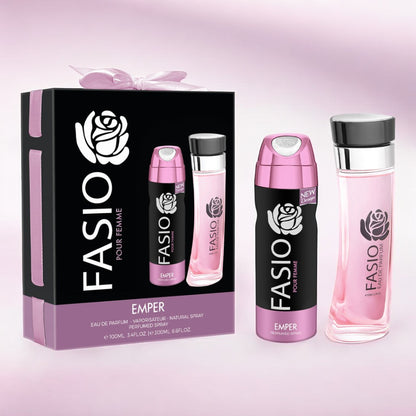 Emper Fasio Pour Femme Gift Set 100ml