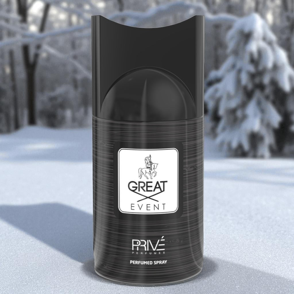 PRIVE GREAT EVENT Perfume Deodorant 250ML – 6 Pack