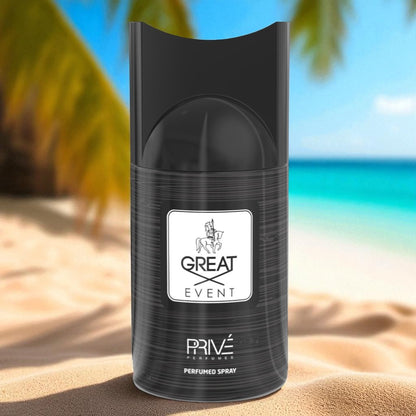 PRIVE GREAT EVENT Perfume Deodorant 250ML – 6 Pack