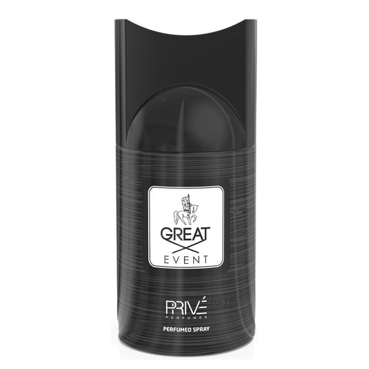 PRIVE GREAT EVENT Perfume Deodorant 250ML – 6 Pack