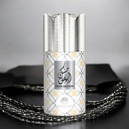 AL FARES Musk Abiyedh Perfume Deodorant 250ml