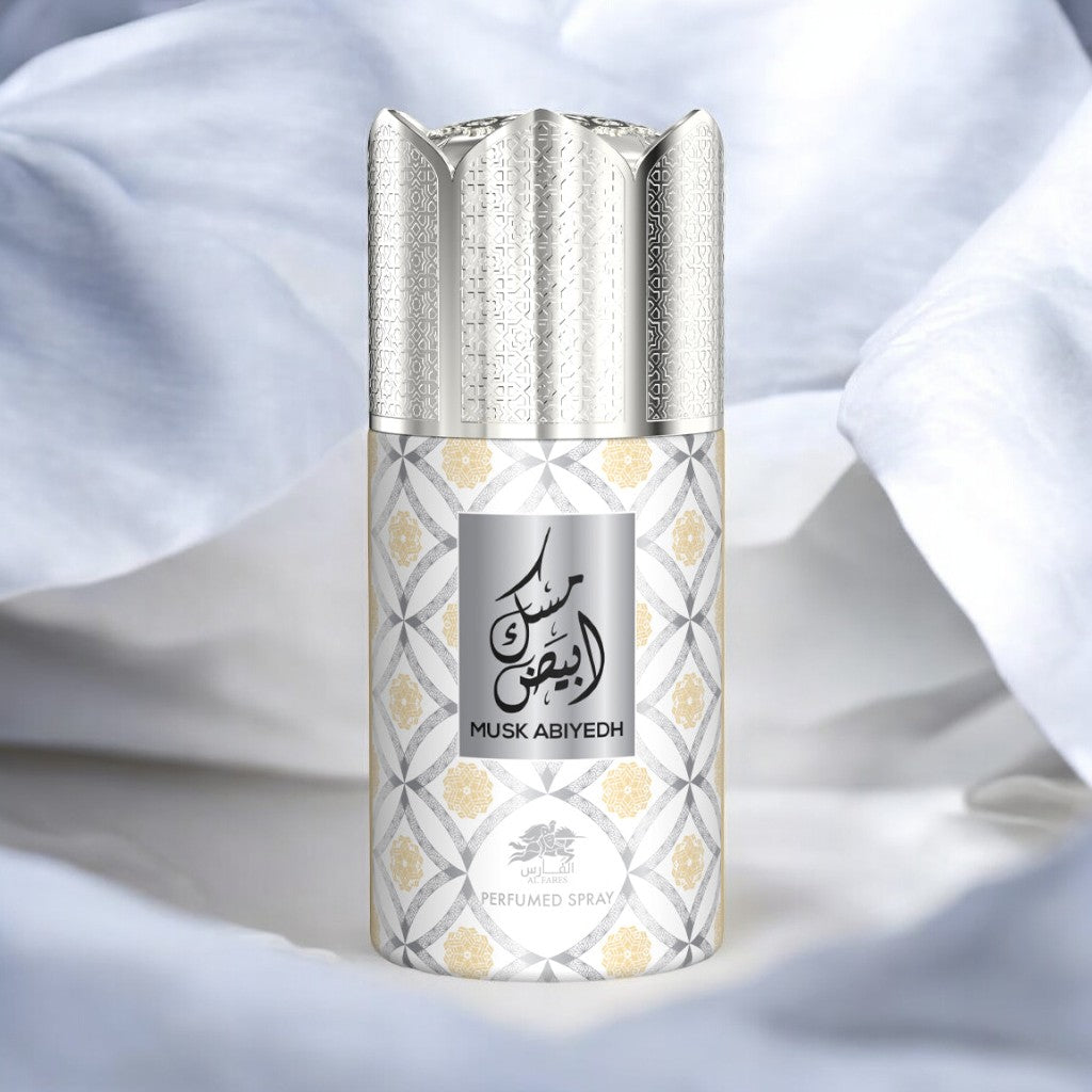 AL FARES Musk Abiyedh Perfume Deodorant 250ml