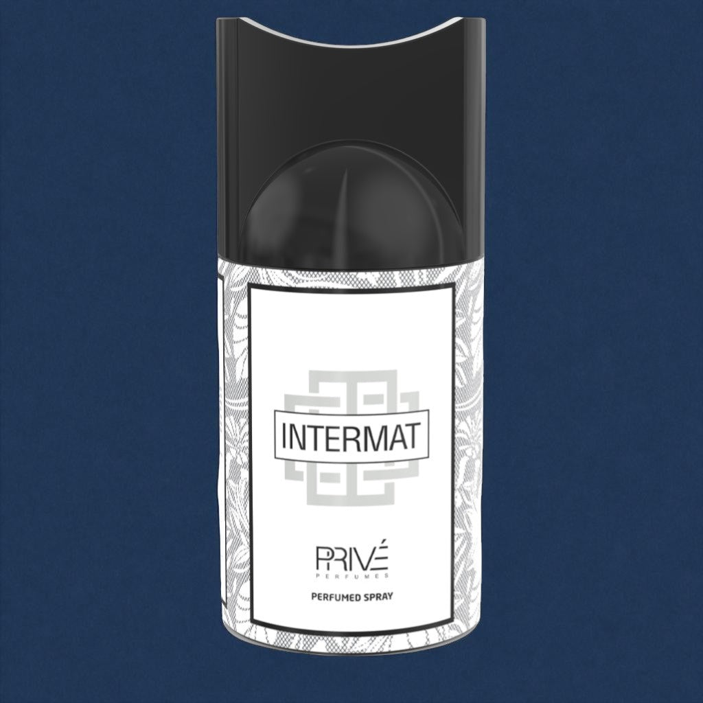 PRIVE INTEMAT Perfume Deodorant 250ML – 6 Pack