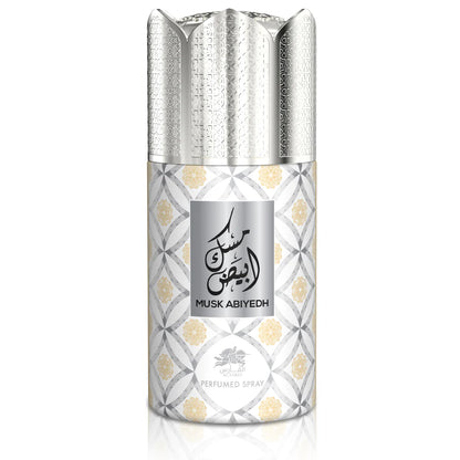 AL FARES Musk Abiyedh Perfume Deodorant 250ml 6x PACK