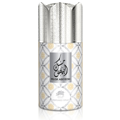 AL FARES MUSK ABIYEDH Perfume Deodorant 250ML – 6 Pack
