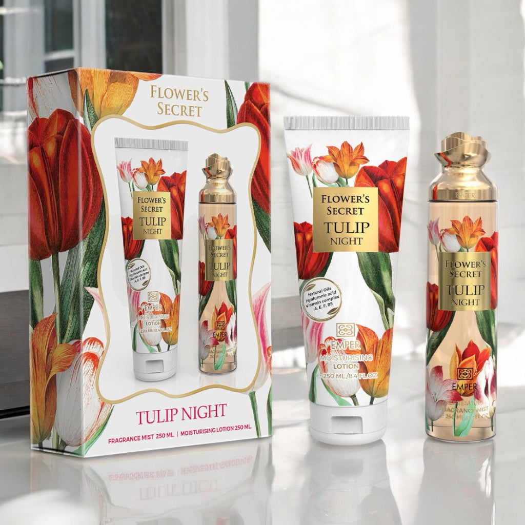 EMPER Gift Set Flower'S Secret Tulip Night