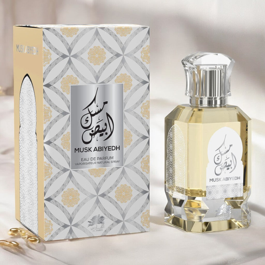 AL FARES Musk Abiyedh (Unisex)  100ML Eau De Parfum