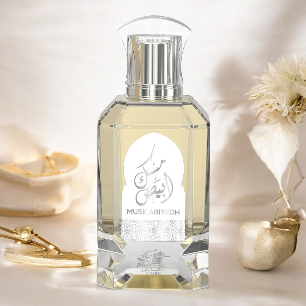 AL FARES Musk Abiyedh (Unisex)  100ML Eau De Parfum