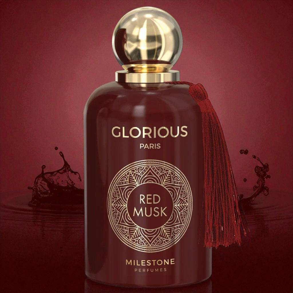 MILESTONE Glorious Paris RED MUSK (Unisex) 100ML EDP