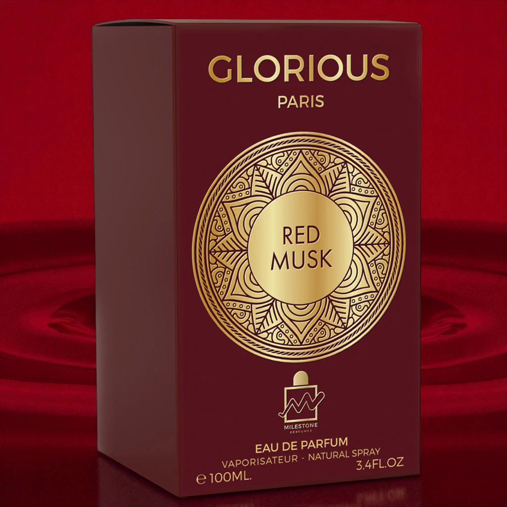 MILESTONE Glorious Paris RED MUSK (Unisex) 100ML EDP