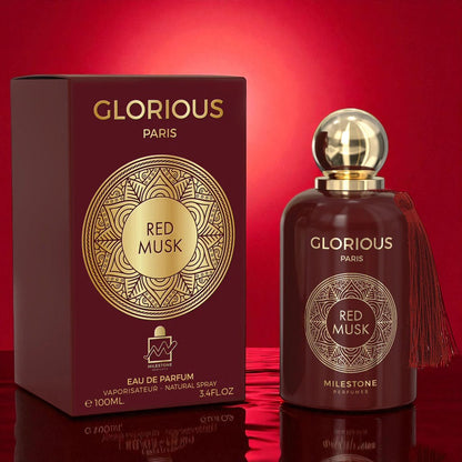MILESTONE Glorious Paris RED MUSK (Unisex) 100ML EDP