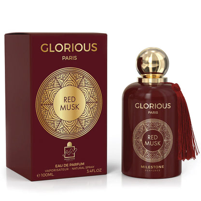 MILESTONE Glorious Paris RED MUSK (Unisex) 100ML EDP