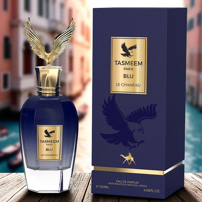 LE CHAMEAU Tasmeem Paris Blu (Unisex)  120ML EDP