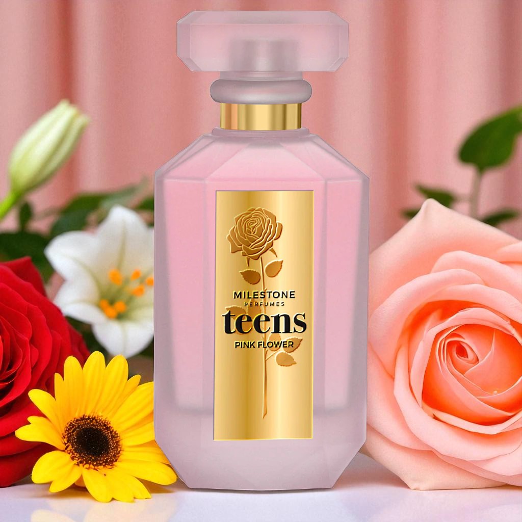 MILESTONE Teens Pink Flower (Pour Femme) 100ML EDP