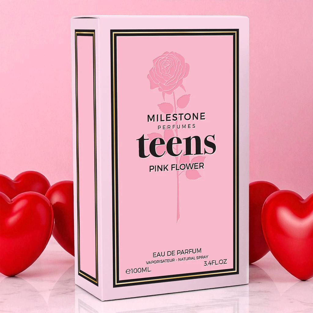 MILESTONE Teens Pink Flower (Pour Femme) 100ML EDP