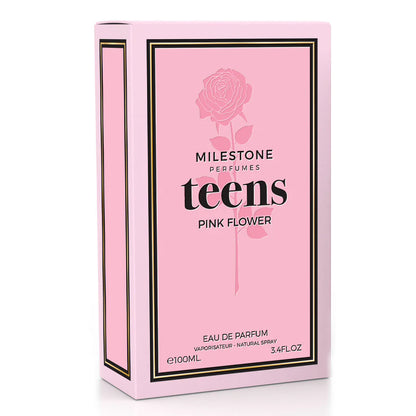 MILESTONE Teens Pink Flower (Pour Femme) 100ML EDP