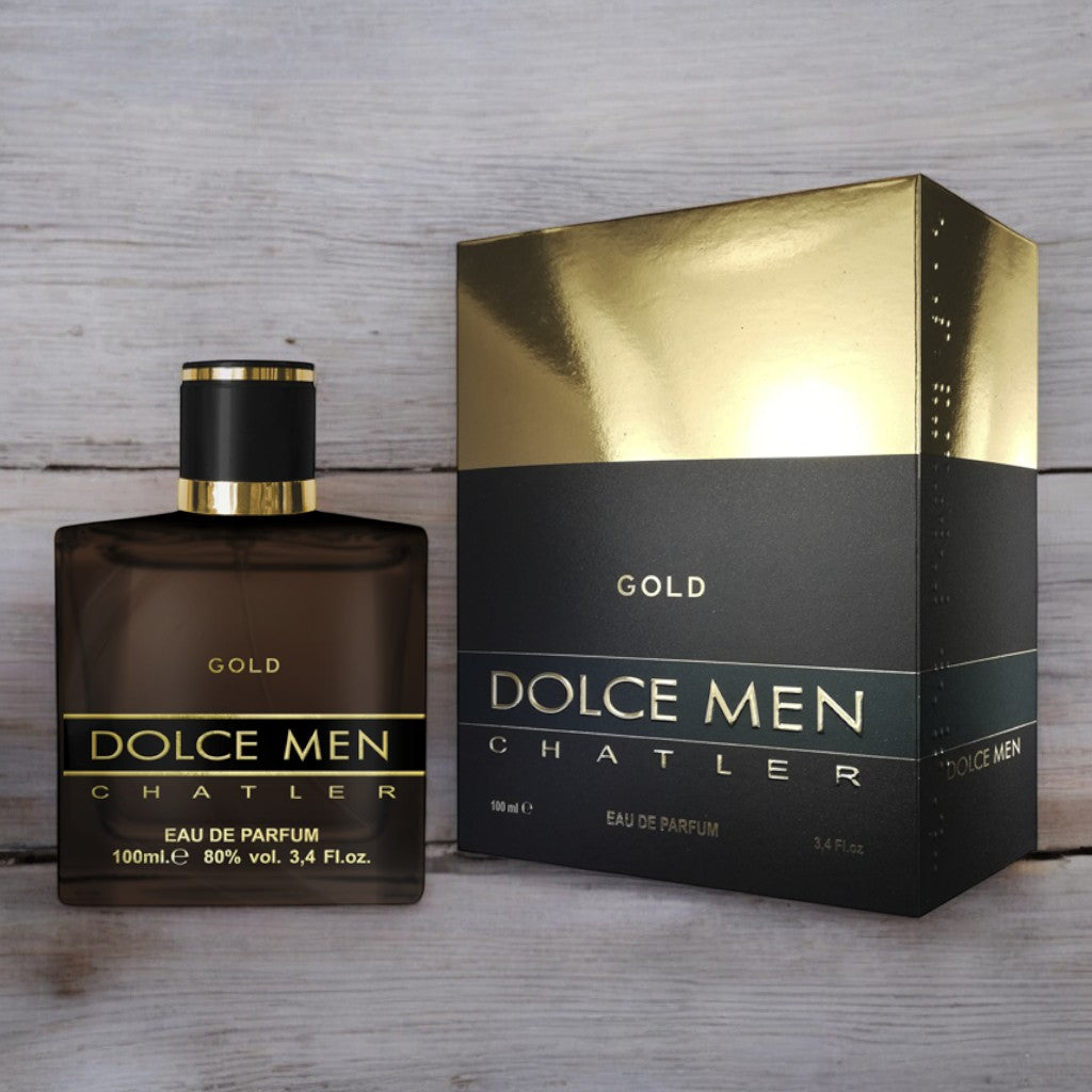 CHATLER Dolce Men Gold  Eau De Parfum 100ml