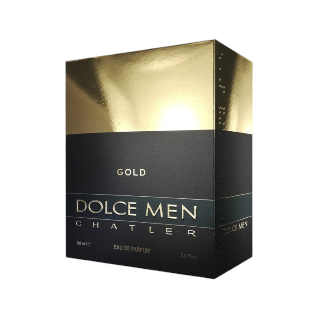 CHATLER Dolce Men Gold  Eau De Parfum 100ml