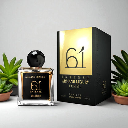 CHATLER Armand Luxury 61 Intense Pour Femme Eau De Parfum 100ml