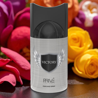 PRIVE VICTORY Perfume Deodorant 250ML – 6 Pack