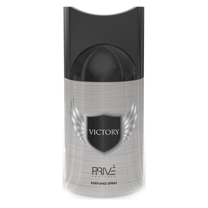 PRIVE VICTORY Perfume Deodorant 250ML – 6 Pack
