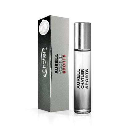 CHATLER Aurell Sport Men. Eau De Parfum 5 x 30ml Plus 1 free tester