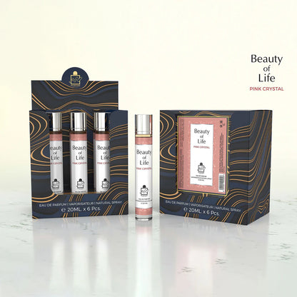 MILESTONE Beauty of Life Eau De Parfum 5x 20ml Plus 1 Free Tester