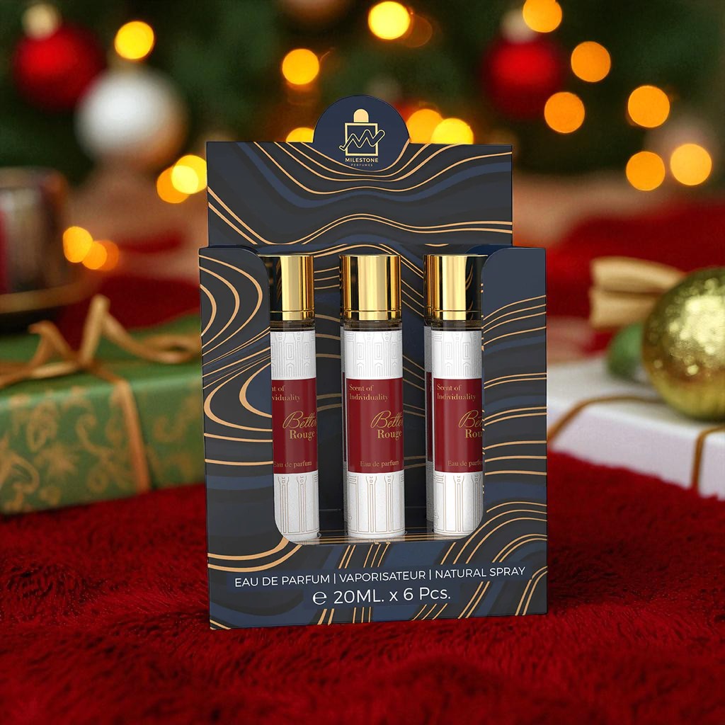 MILESTONE Better Rouge Eau De Parfum 5x 20ml Plus 1 Free Tester